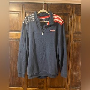 XL vineyard vines quarterzip